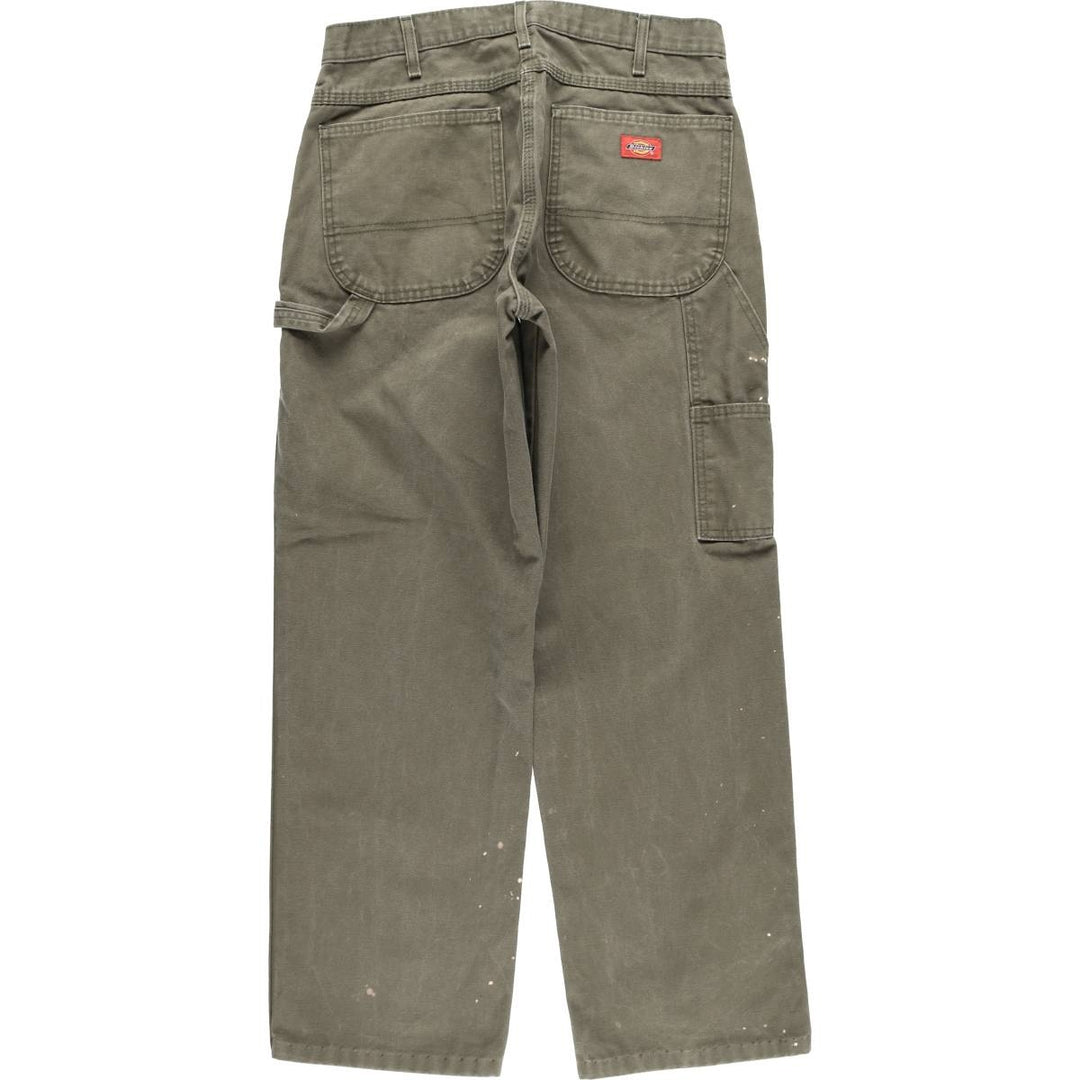 Dickies Duck Painter Pants Men's W34 equivalent cotton Khaki type Vintage Second Hand