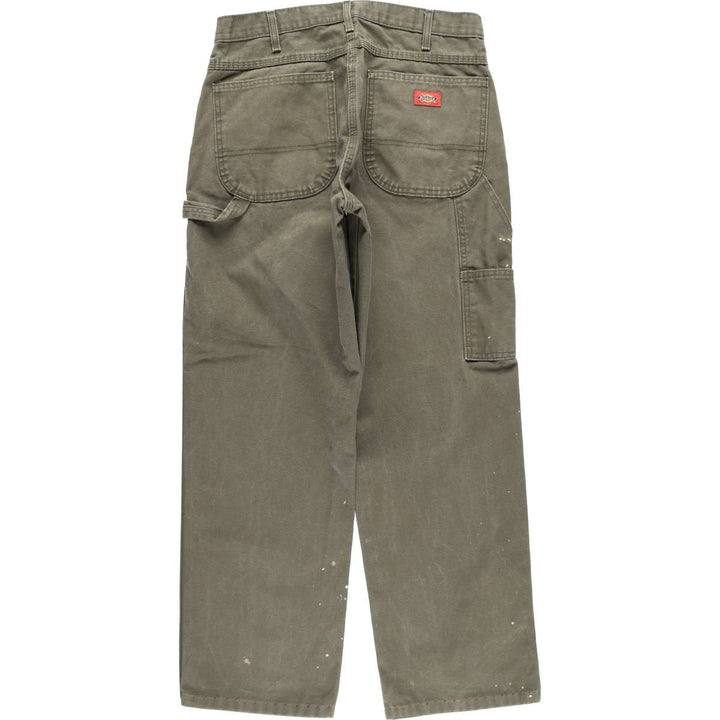 Dickies Duck Painter Pants Men's W34 equivalent cotton Khaki type Vintage Second Hand