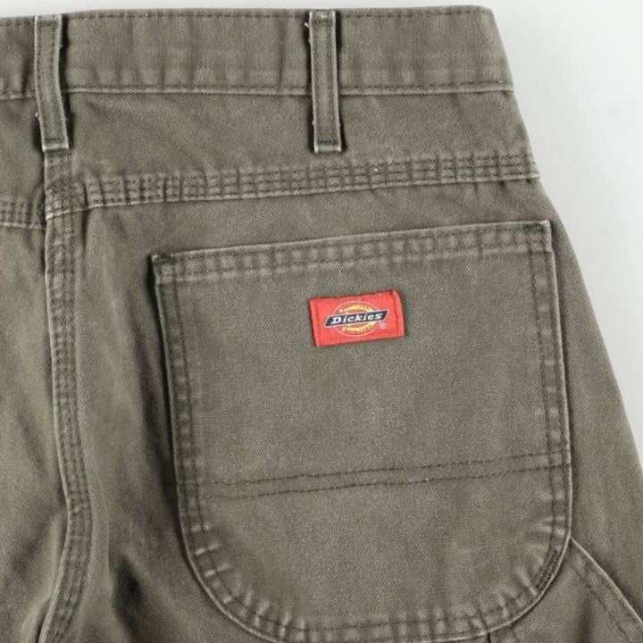 Dickies Duck Painter Pants Men's W34 equivalent cotton Khaki type Vintage Second Hand