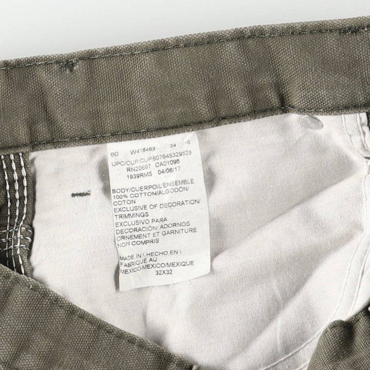 Dickies Duck Painter Pants Men's W34 equivalent cotton Khaki type Vintage Second Hand