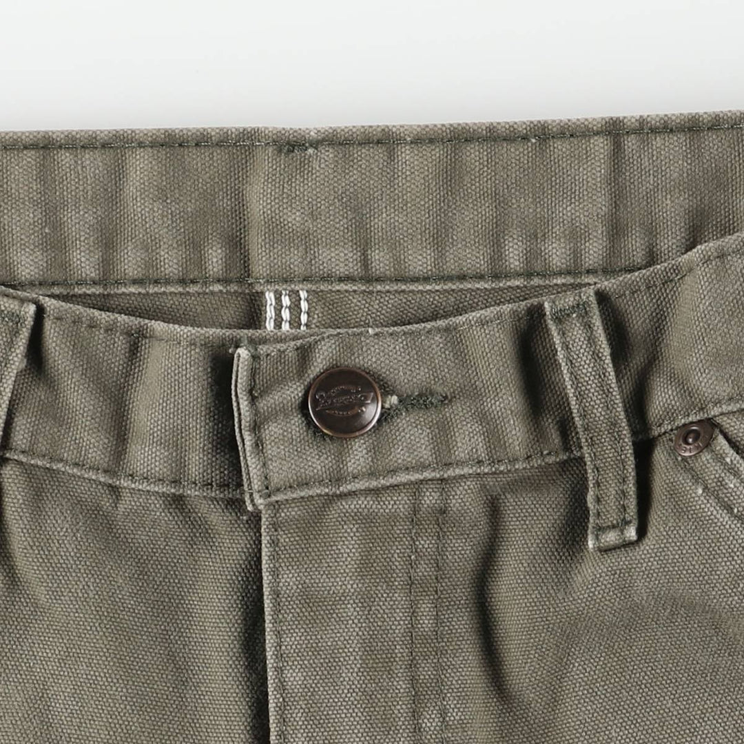 Dickies Duck Painter Pants Men's W34 equivalent cotton Khaki type Vintage Second Hand