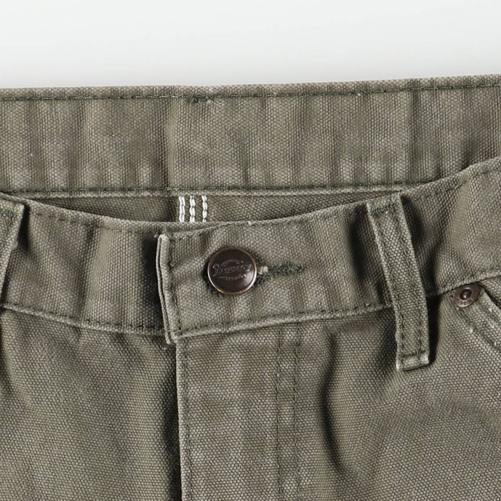Dickies Duck Painter Pants Men's W34 equivalent cotton Khaki type Vintage Second Hand