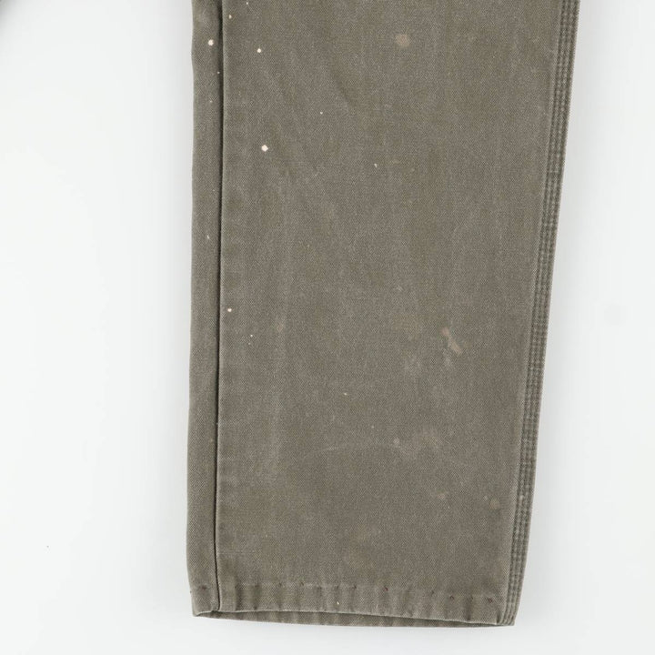 Dickies Duck Painter Pants Men's W34 equivalent cotton Khaki type Vintage Second Hand