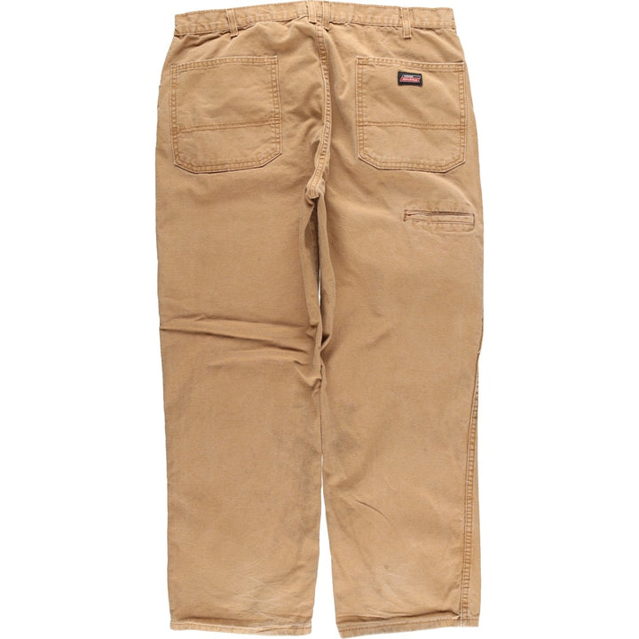 Dickies Duck Work Pants Men's W37 cotton beige type brown Vintage Second Hand