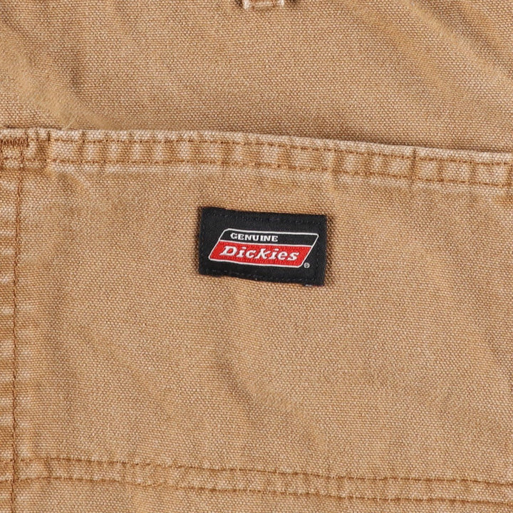 Dickies Duck Work Pants Men's W37 cotton beige type brown Vintage Second Hand