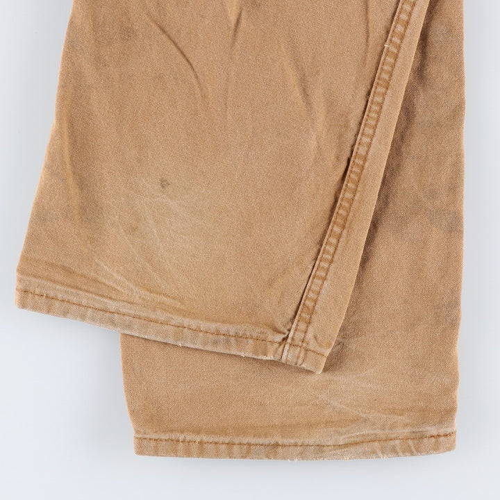 Dickies Duck Work Pants Men's W37 cotton beige type brown Vintage Second Hand