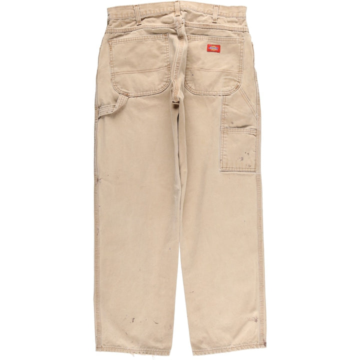 Dickies Relaxed Fit Duck Painter Pants, Men's, Size W33 cotton Beige type Vintage Second Hand