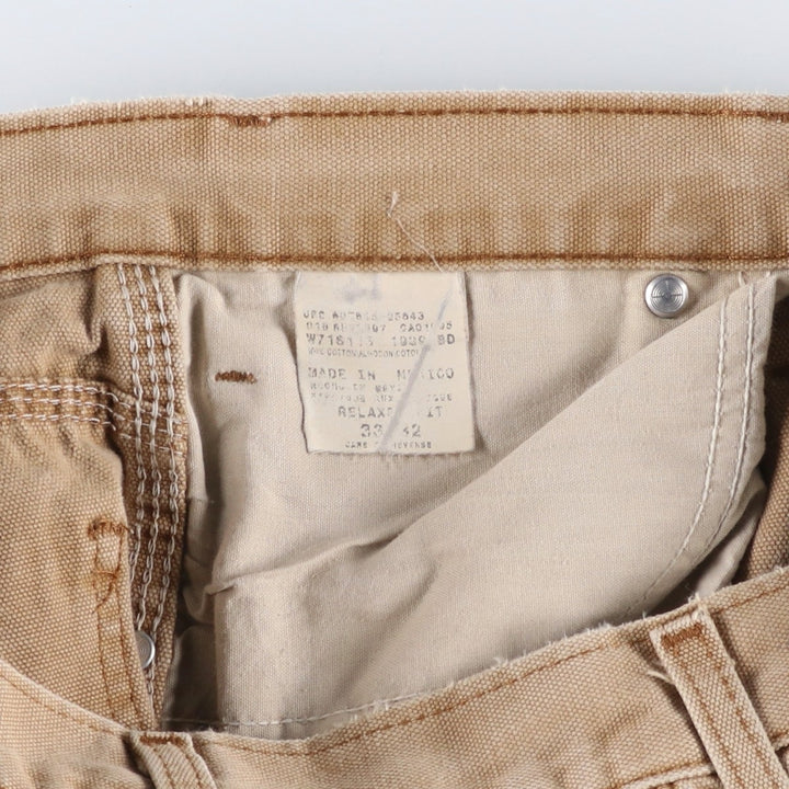 Dickies Relaxed Fit Duck Painter Pants, Men's, Size W33 cotton Beige type Vintage Second Hand