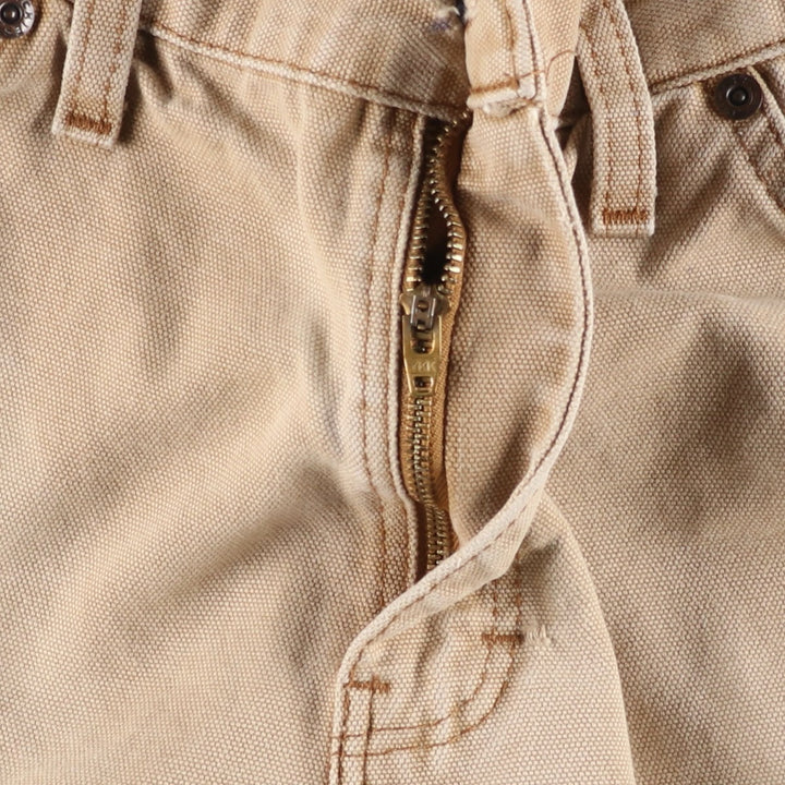 Dickies Relaxed Fit Duck Painter Pants, Men's, Size W33 cotton Beige type Vintage Second Hand