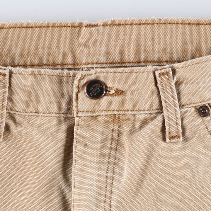 Dickies Relaxed Fit Duck Painter Pants, Men's, Size W33 cotton Beige type Vintage Second Hand