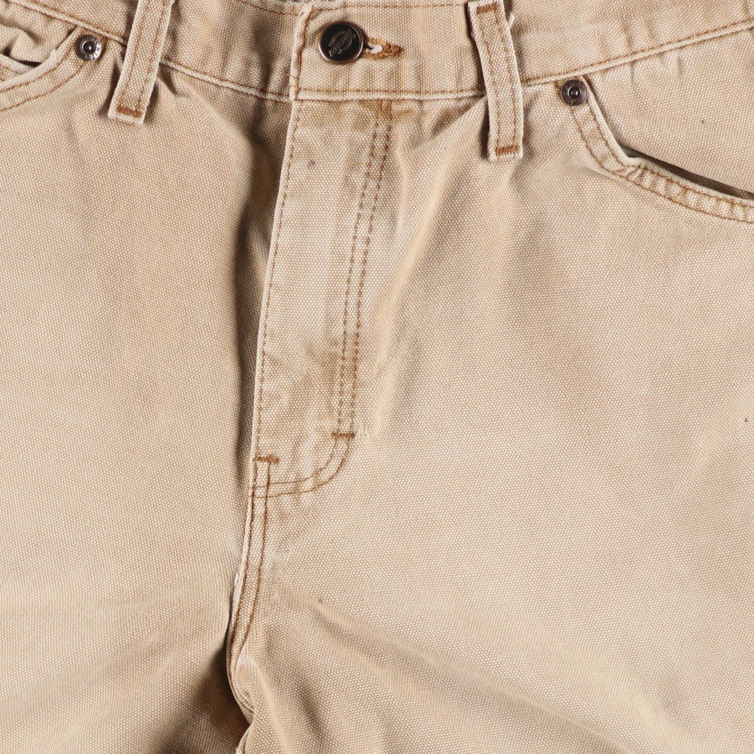 Dickies Relaxed Fit Duck Painter Pants, Men's, Size W33 cotton Beige type Vintage Second Hand