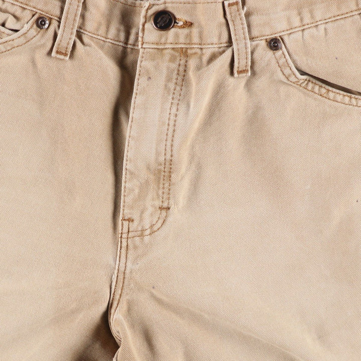 Dickies Relaxed Fit Duck Painter Pants, Men's, Size W33 cotton Beige type Vintage Second Hand
