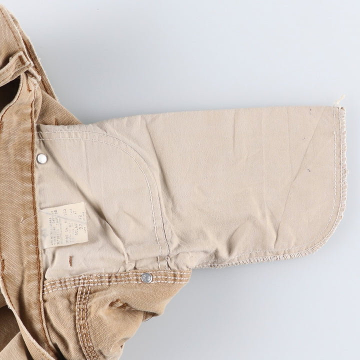 Dickies Relaxed Fit Duck Painter Pants, Men's, Size W33 cotton Beige type Vintage Second Hand