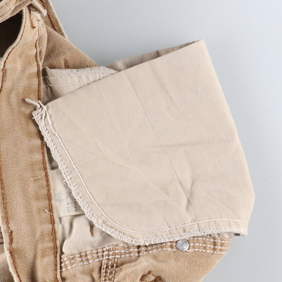 Dickies Relaxed Fit Duck Painter Pants, Men's, Size W33 cotton Beige type Vintage Second Hand