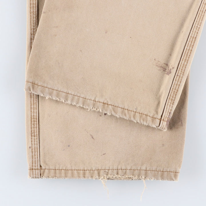 Dickies Relaxed Fit Duck Painter Pants, Men's, Size W33 cotton Beige type Vintage Second Hand
