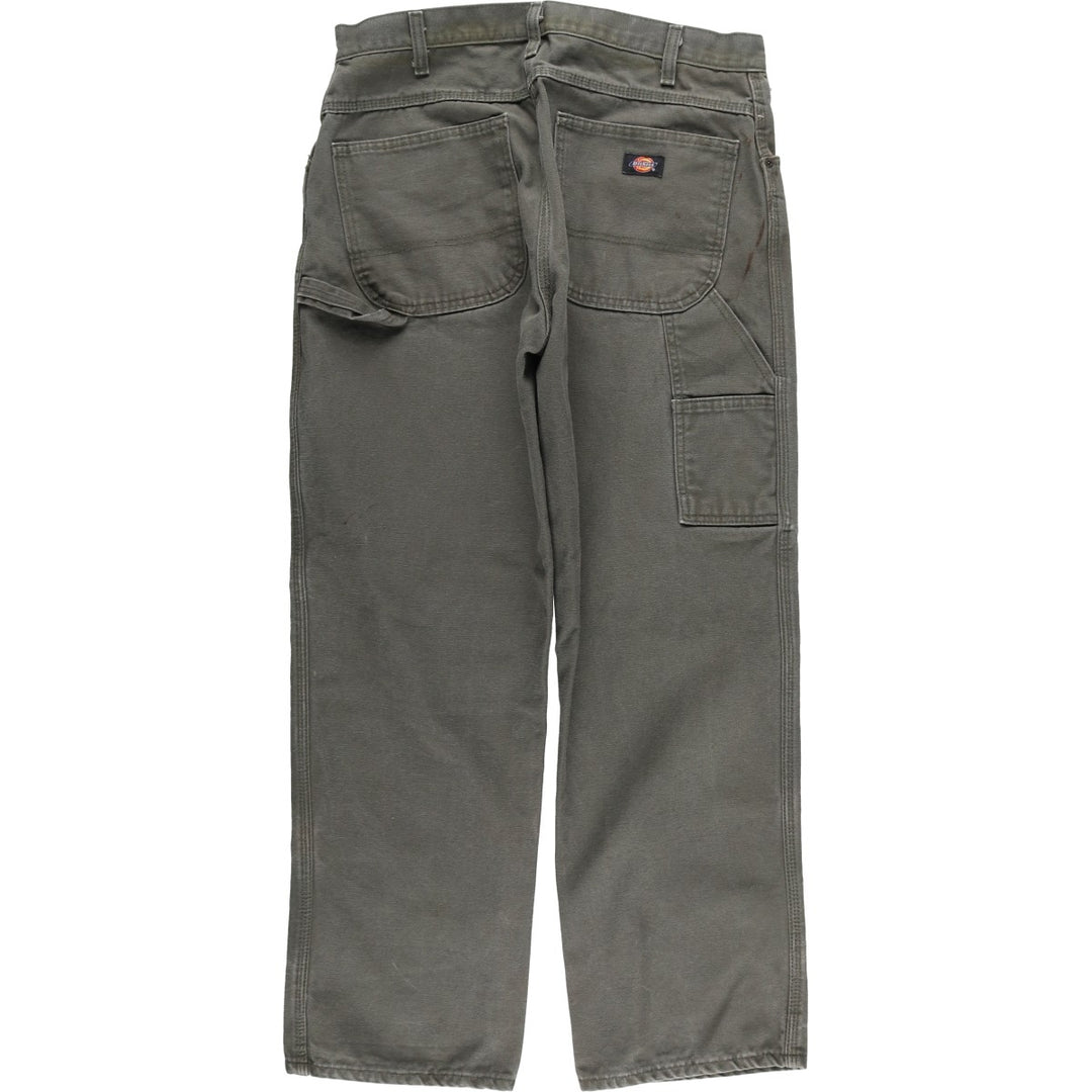 Dickies Duck Painter Pants Men's W34 equivalent cotton Khaki type Vintage Second Hand