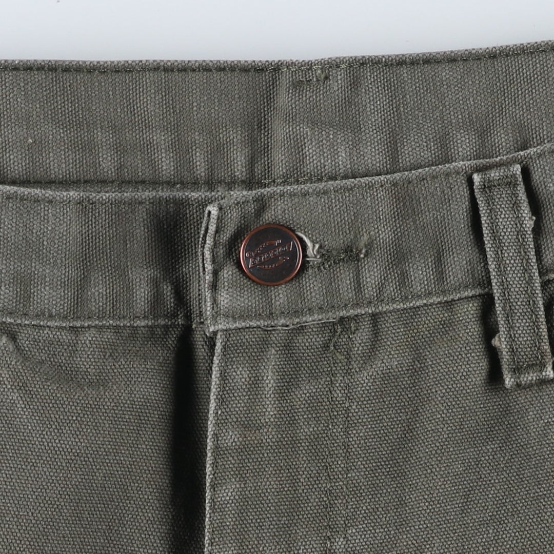 Dickies Duck Painter Pants Men's W34 equivalent cotton Khaki type Vintage Second Hand