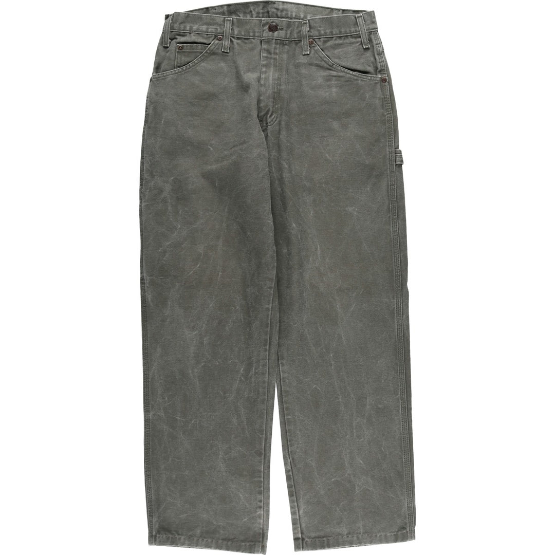 Dickies Duck Painter Pants Men's W32 equivalent cotton Khaki type Vintage Second Hand