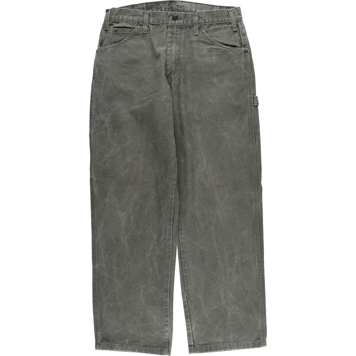 Dickies Duck Painter Pants Men's W32 equivalent cotton Khaki type Vintage Second Hand