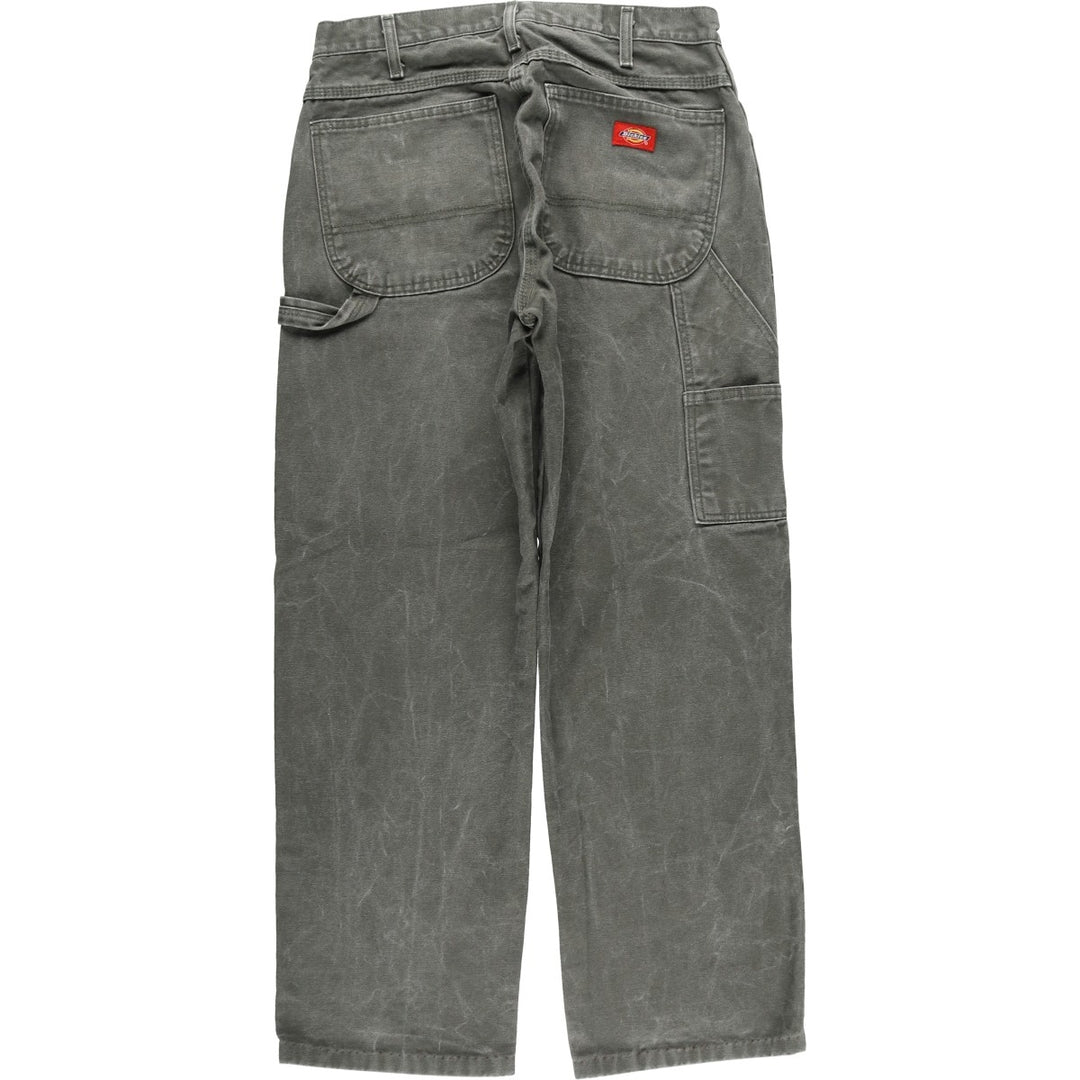 Dickies Duck Painter Pants Men's W32 equivalent cotton Khaki type Vintage Second Hand