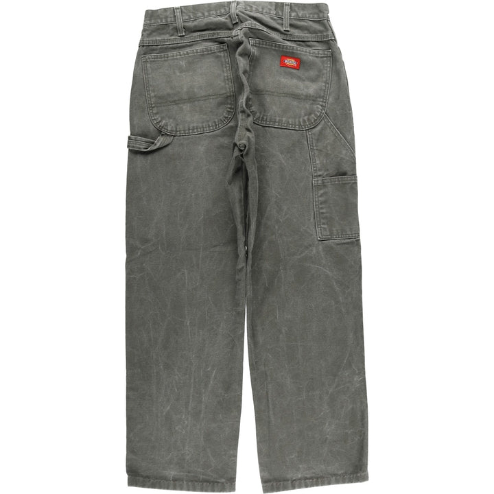 Dickies Duck Painter Pants Men's W32 equivalent cotton Khaki type Vintage Second Hand