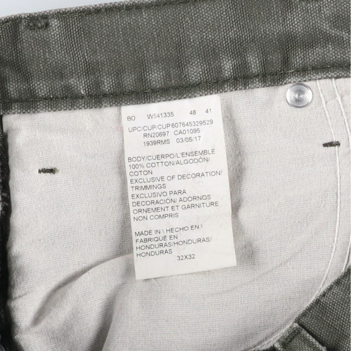 Dickies Duck Painter Pants Men's W32 equivalent cotton Khaki type Vintage Second Hand