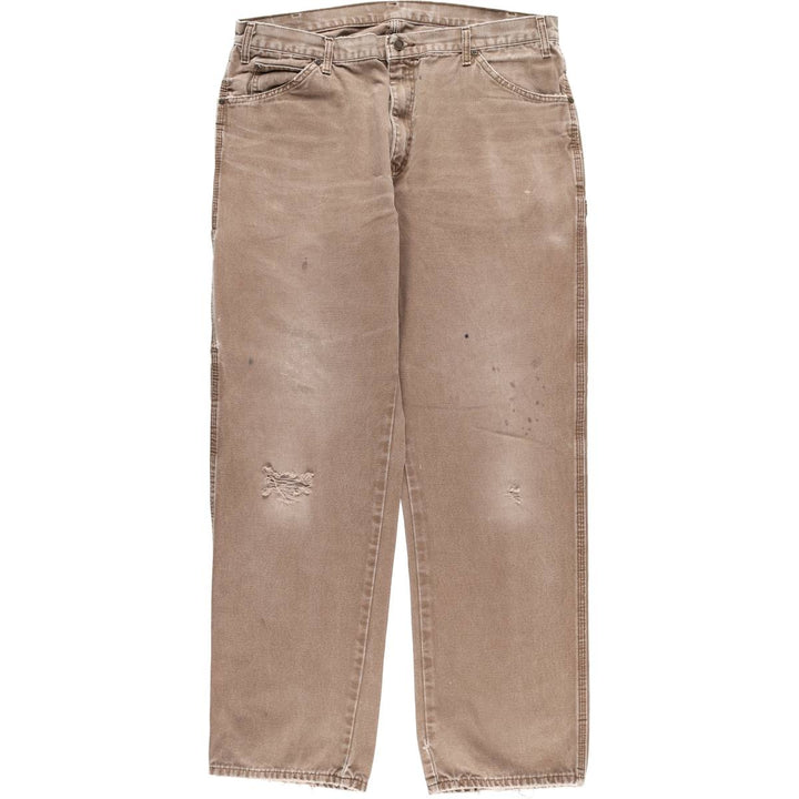 Dickies Duck Painter Pants Men's W37 cotton brown type Vintage Second Hand