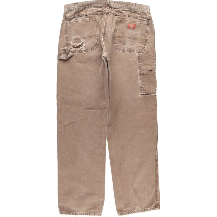 Dickies Duck Painter Pants Men's W37 cotton brown type Vintage Second Hand
