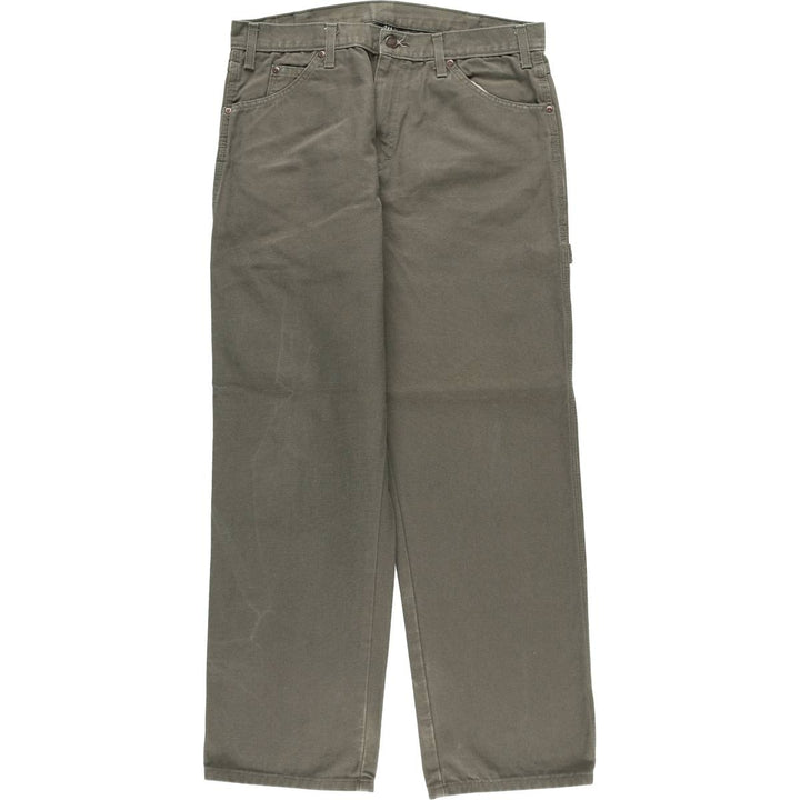 Dickies Duck Painter Pants Men's W34 equivalent cotton Khaki type Vintage Second Hand
