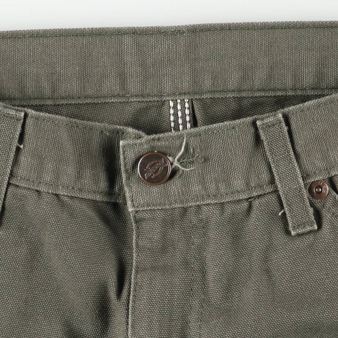 Dickies Duck Painter Pants Men's W34 equivalent cotton Khaki type Vintage Second Hand