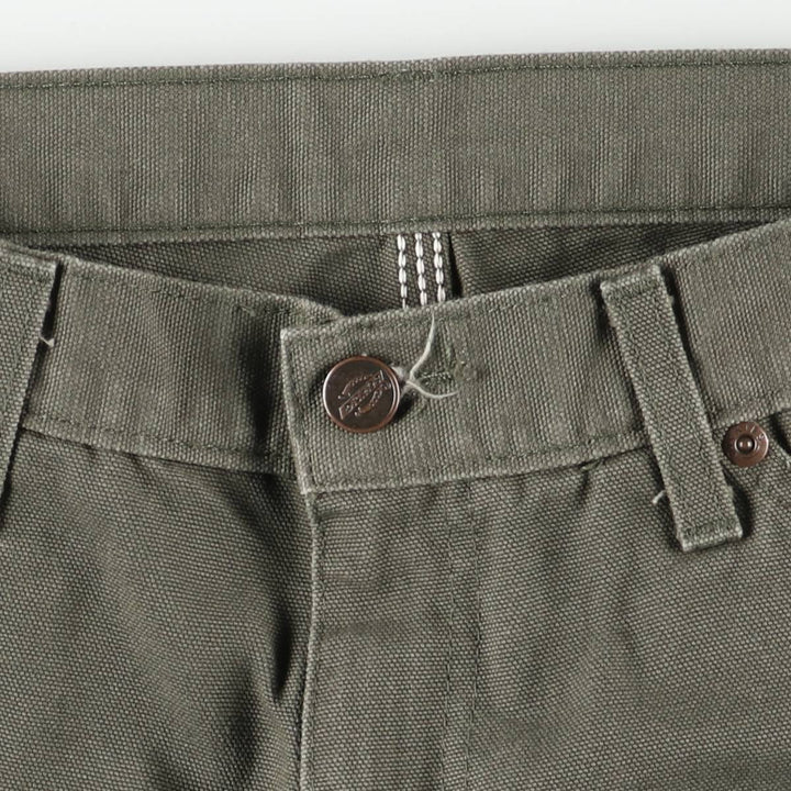 Dickies Duck Painter Pants Men's W34 equivalent cotton Khaki type Vintage Second Hand