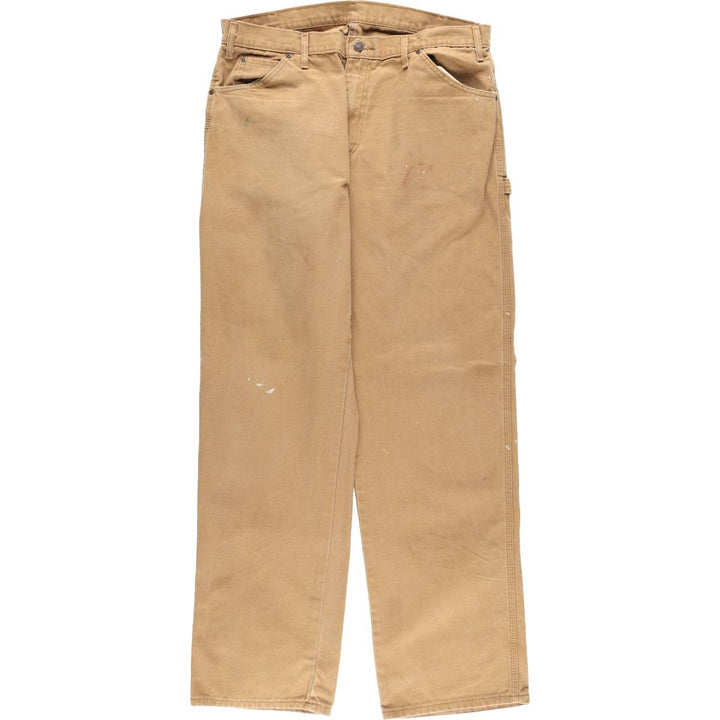 Dickies Duck Painter Pants Men's W37 cotton brown type Vintage Second Hand
