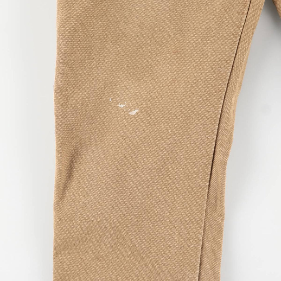 Dickies Duck Painter Pants Men's W37 cotton brown type Vintage Second Hand