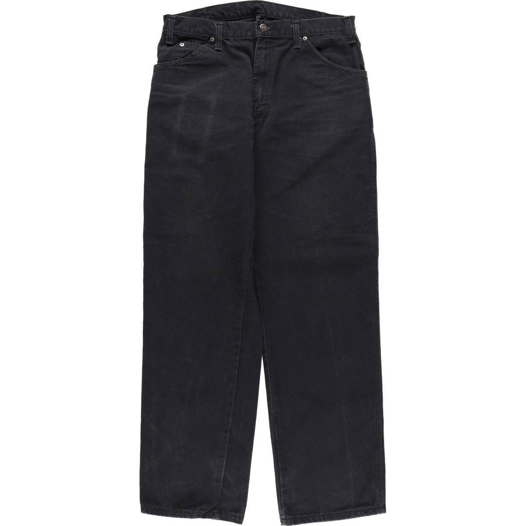 Dickies Duck Painter Pants Men's W34 equivalent cotton black type Vintage Second Hand