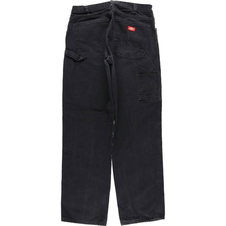 Dickies Duck Painter Pants Men's W34 equivalent cotton black type Vintage Second Hand