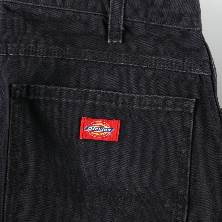 Dickies Duck Painter Pants Men's W34 equivalent cotton black type Vintage Second Hand