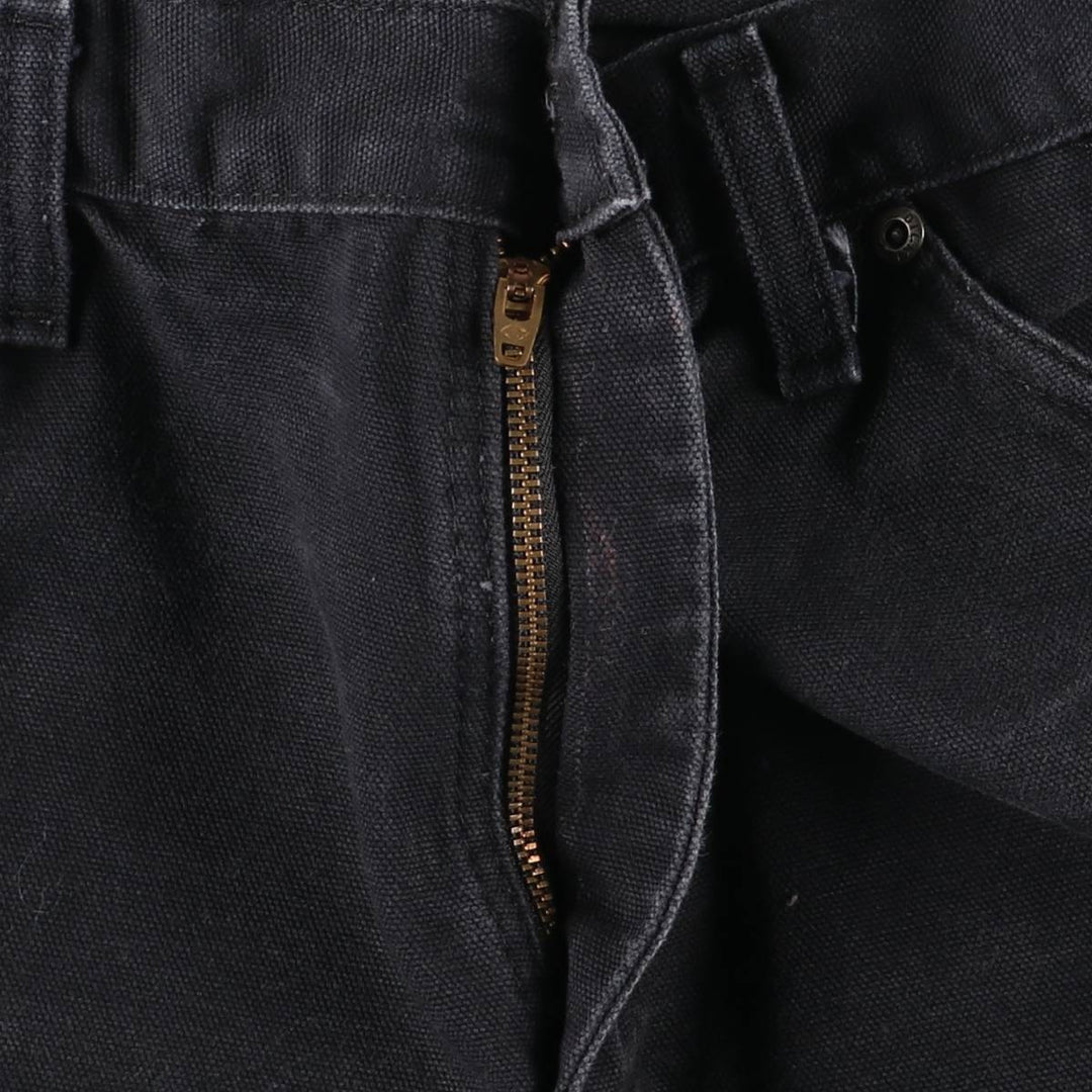 Dickies Duck Painter Pants Men's W34 equivalent cotton black type Vintage Second Hand