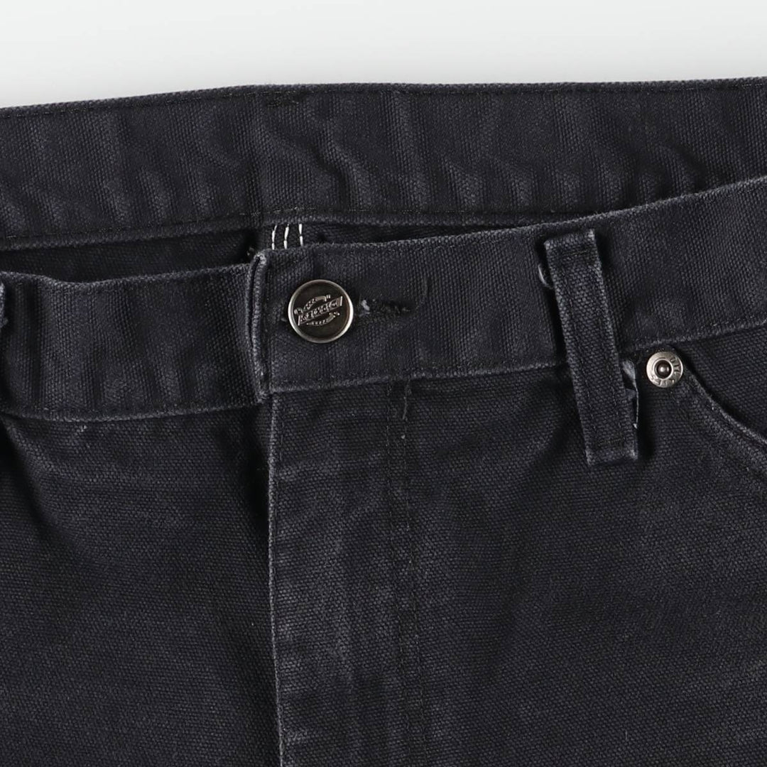 Dickies Duck Painter Pants Men's W34 equivalent cotton black type Vintage Second Hand