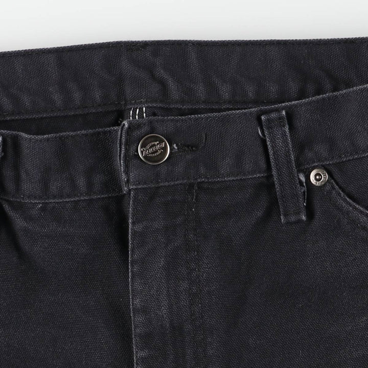 Dickies Duck Painter Pants Men's W34 equivalent cotton black type Vintage Second Hand