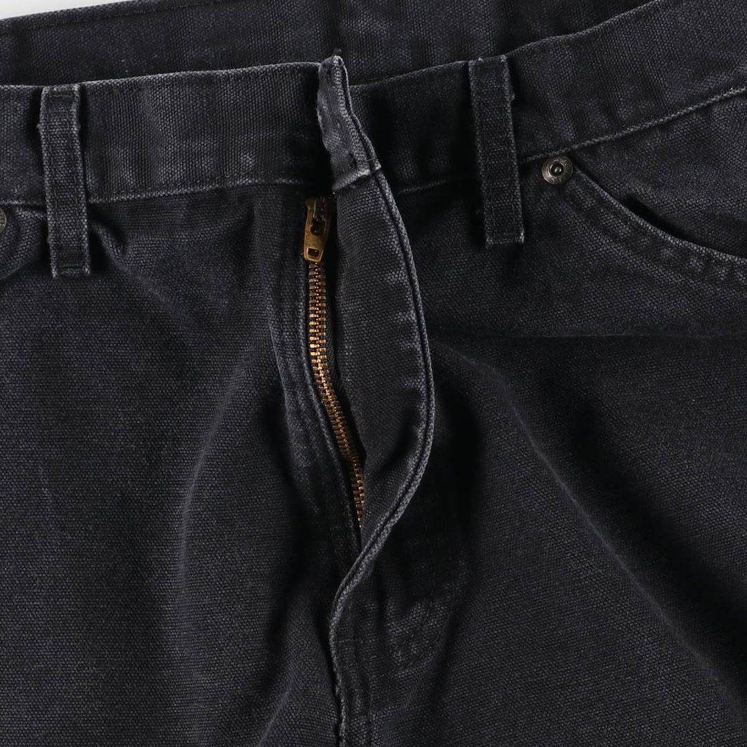 Dickies Duck Painter Pants Men's W35 equivalent cotton black type Vintage Second Hand