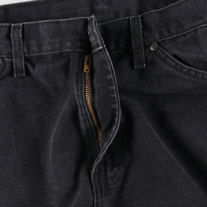 Dickies Duck Painter Pants Men's W35 equivalent cotton black type Vintage Second Hand