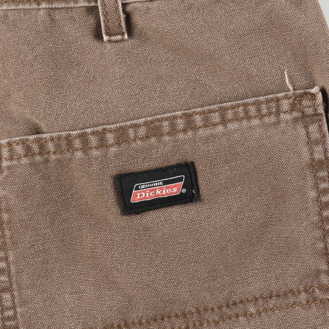 Dickies Duck Work Pants Men's W36 cotton brown type Vintage Second Hand