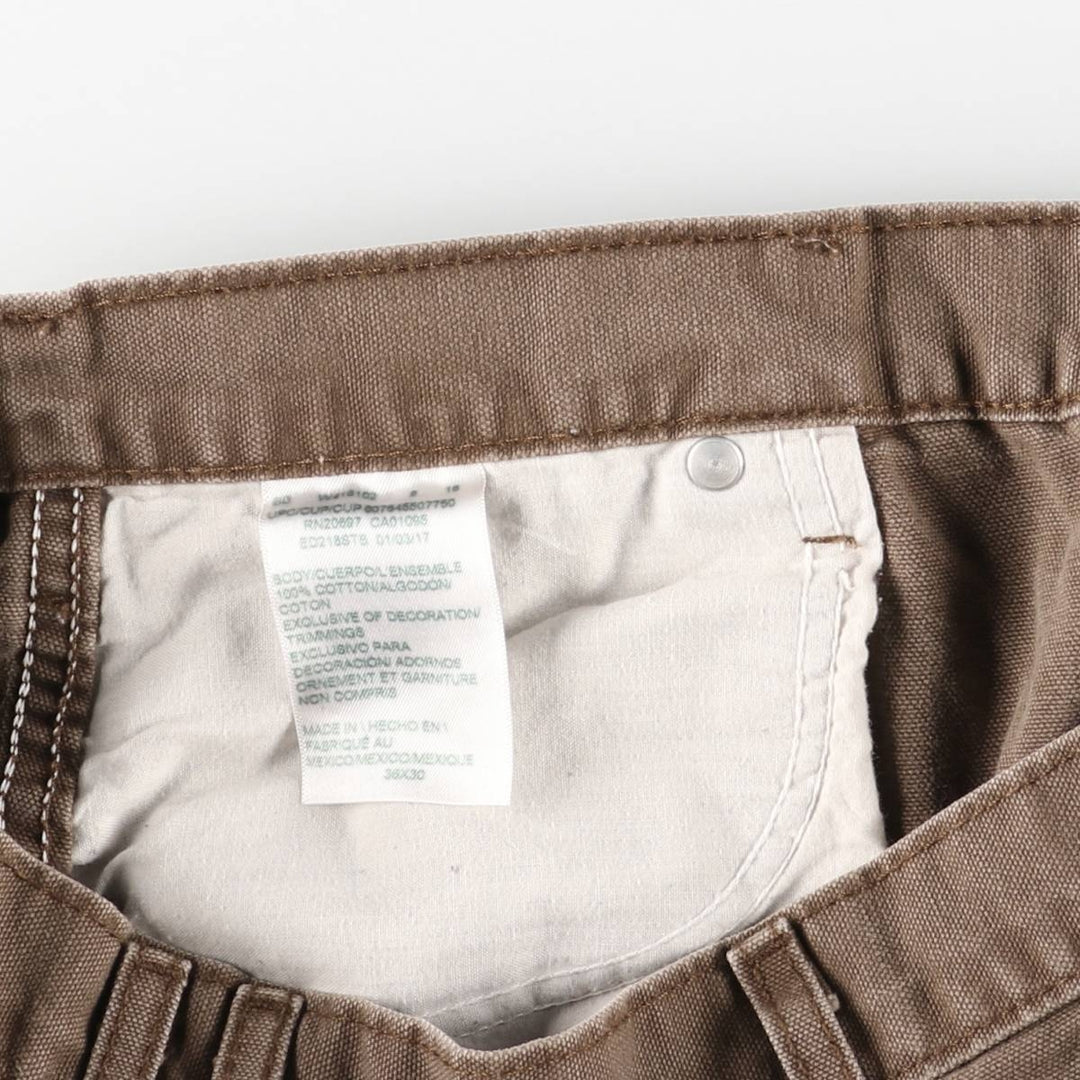 Dickies Duck Work Pants Men's W36 cotton brown type Vintage Second Hand