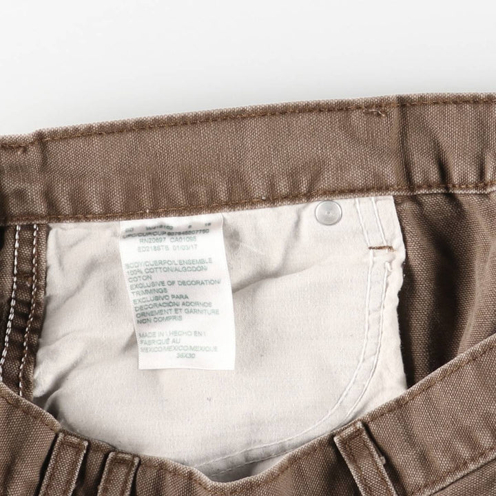 Dickies Duck Work Pants Men's W36 cotton brown type Vintage Second Hand