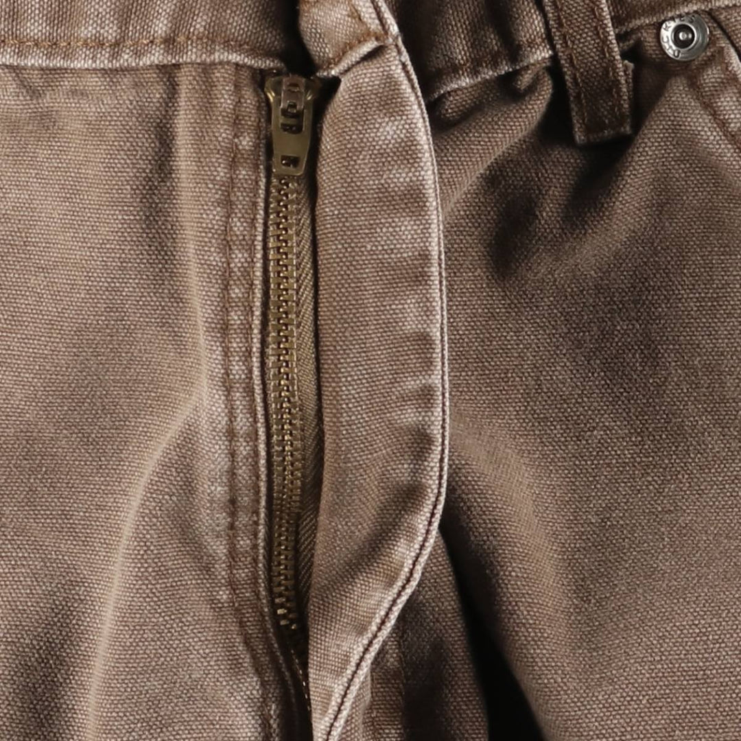 Dickies Duck Work Pants Men's W36 cotton brown type Vintage Second Hand