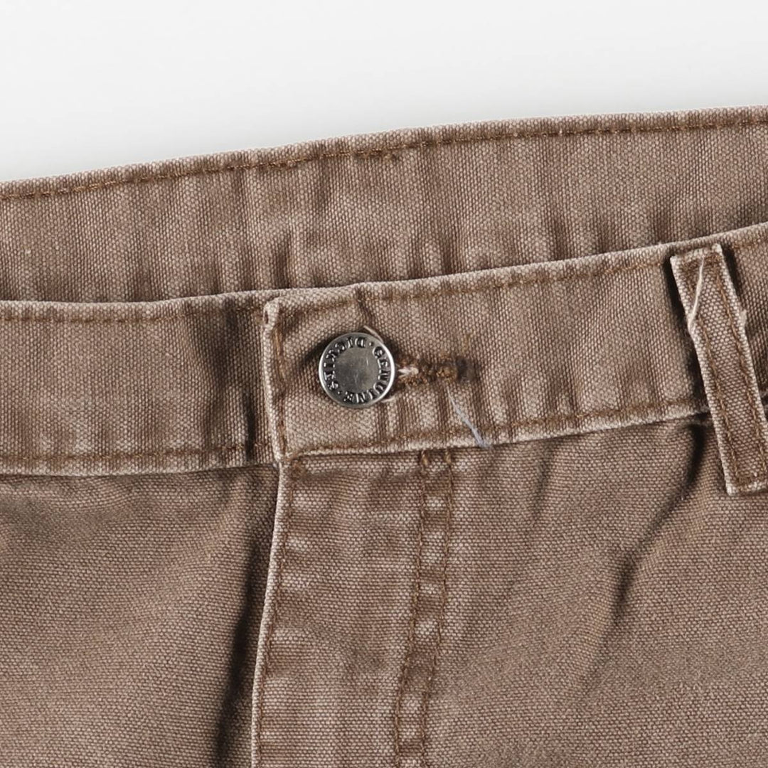 Dickies Duck Work Pants Men's W36 cotton brown type Vintage Second Hand