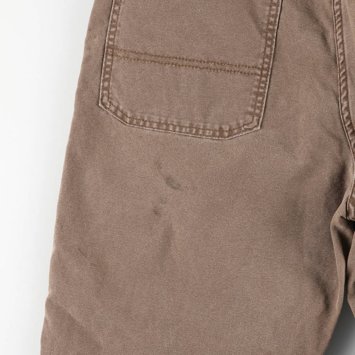 Dickies Duck Work Pants Men's W36 cotton brown type Vintage Second Hand
