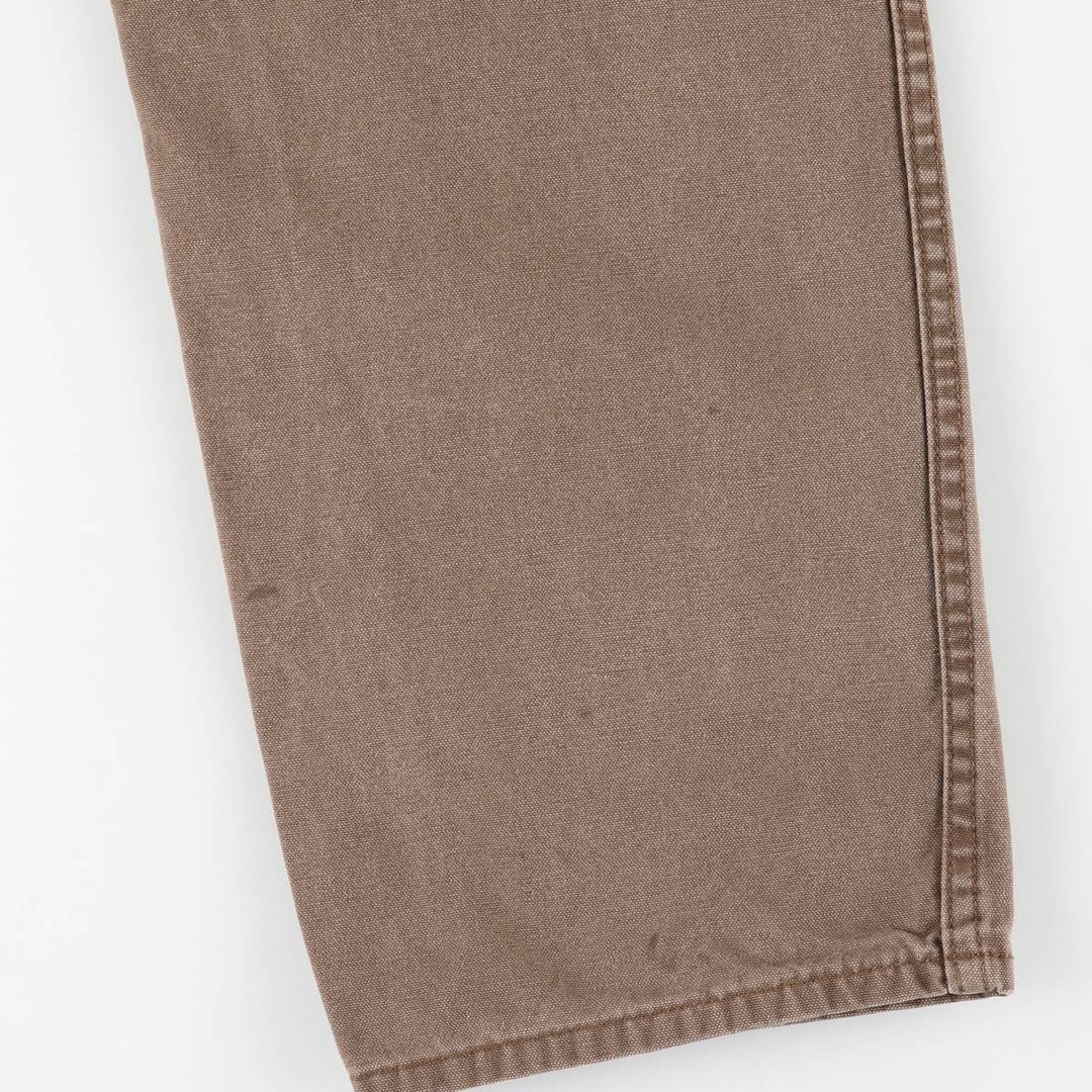 Dickies Duck Work Pants Men's W36 cotton brown type Vintage Second Hand