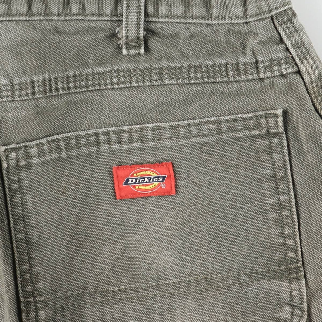 Dickies Duck Painter Pants Men's W32 equivalent cotton Khaki type Vintage Second Hand