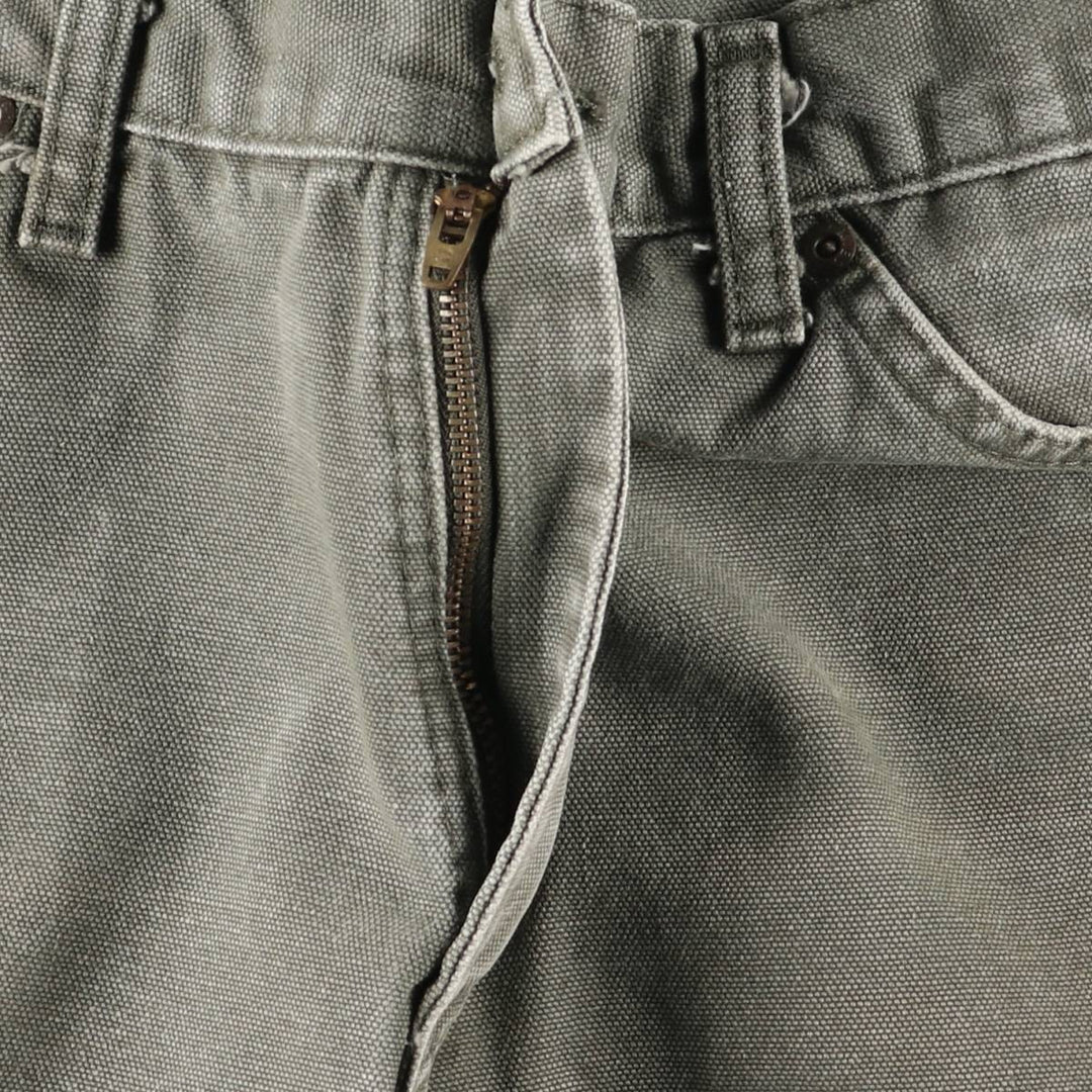 Dickies Duck Painter Pants Men's W32 equivalent cotton Khaki type Vintage Second Hand